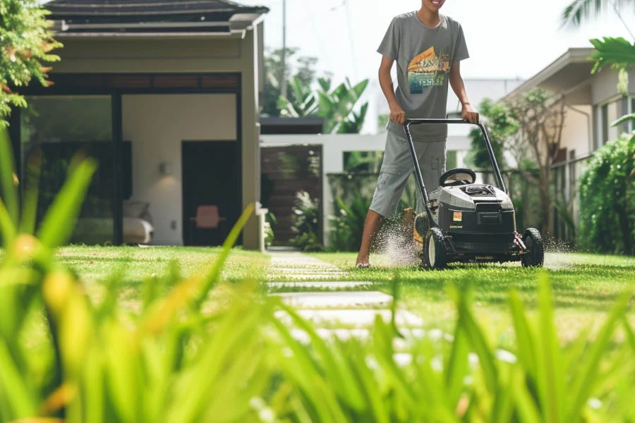 best electric mower