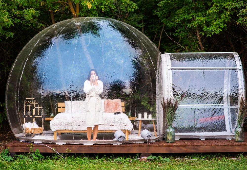 bubble winter tent
