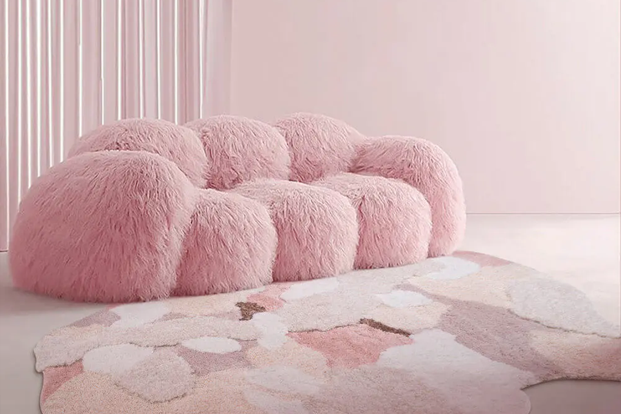 big plush couch